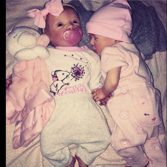 Open Eyed Hand Painted Reborn Doll - Picture 3 of 3